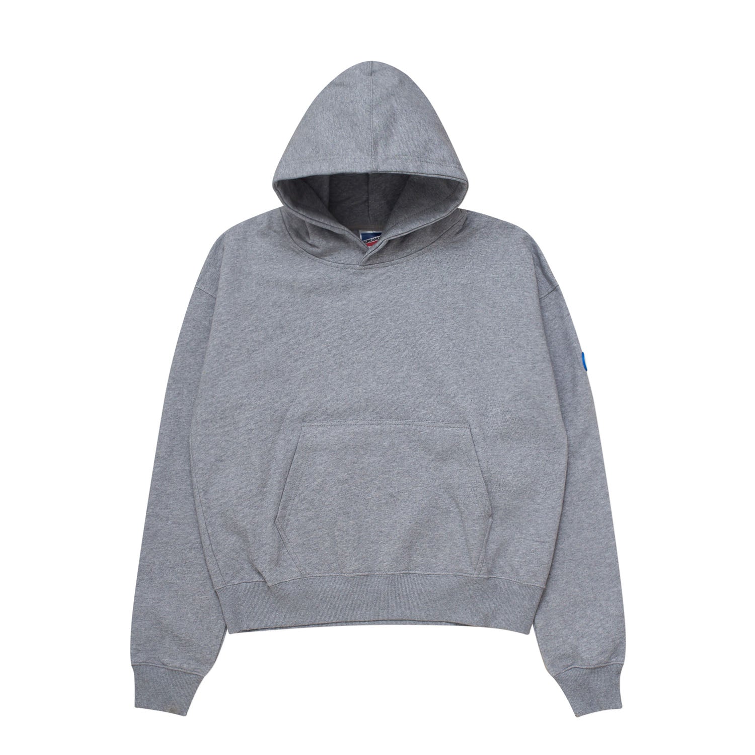 Pullover Hoodie BOXY FIT FUZ MISTY GREY