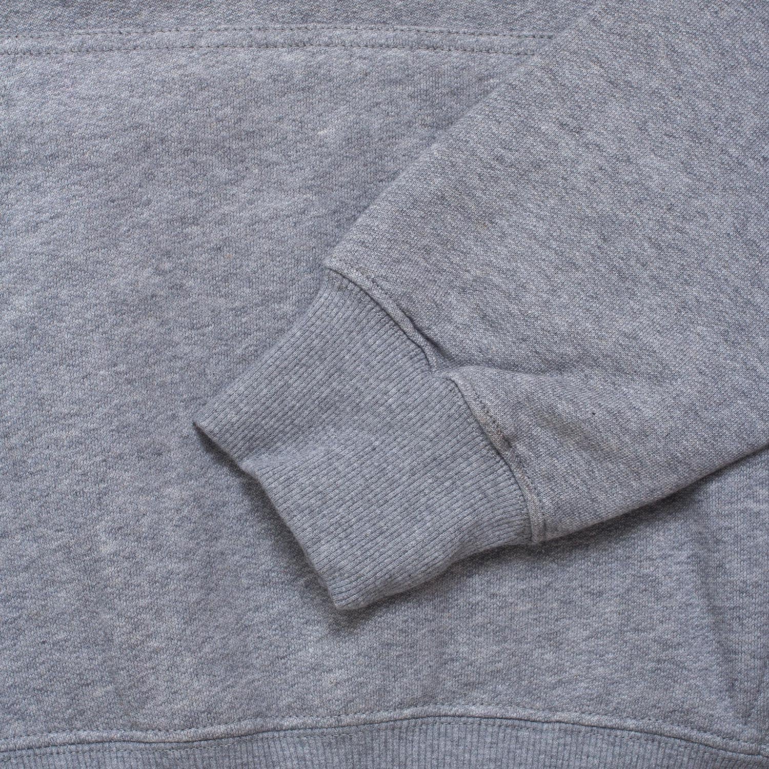 Pullover Hoodie BOXY FIT FUZ MISTY GREY