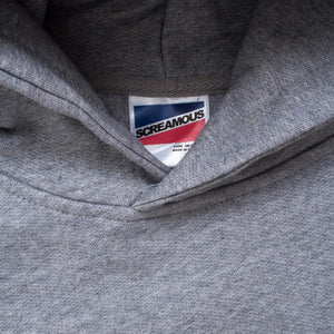 Pullover Hoodie BOXY FIT FUZ MISTY GREY