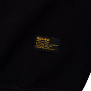 Sweater Crewneck LEGEND TINY ON BLACK BLACK