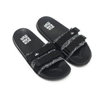 Load image into Gallery viewer, Slippers Sandals CHEVRON BLACK
