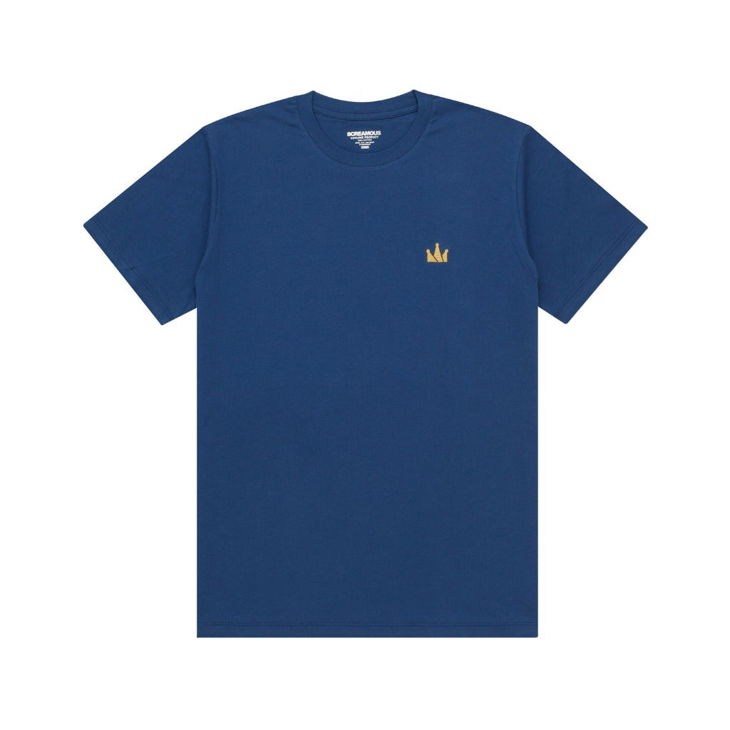 T-Shirt CROWN LOGO SS PEONY NAVY