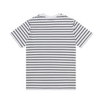 Load image into Gallery viewer, T-Shirt Stripe ORCHARD WHITE BLACK
