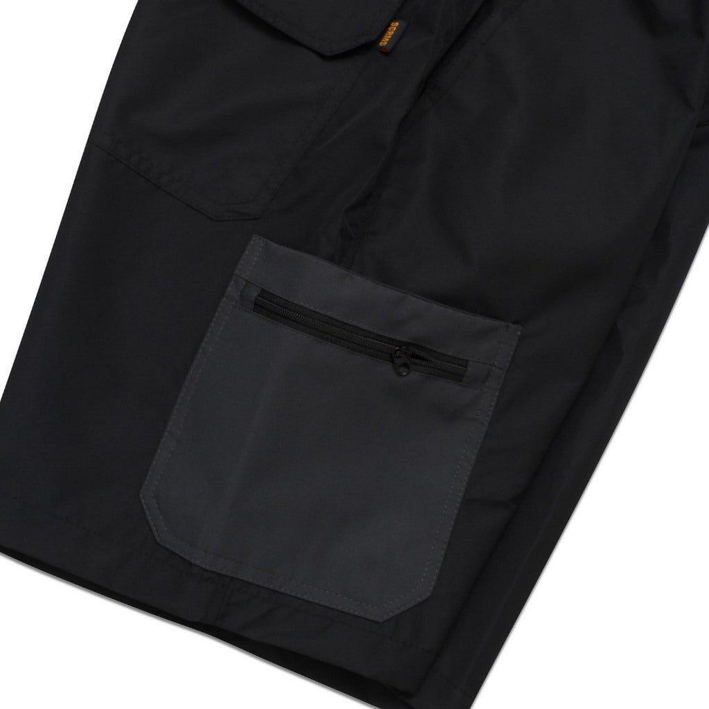 Board Short Cargo Pants HOVLIK BLACK GREY