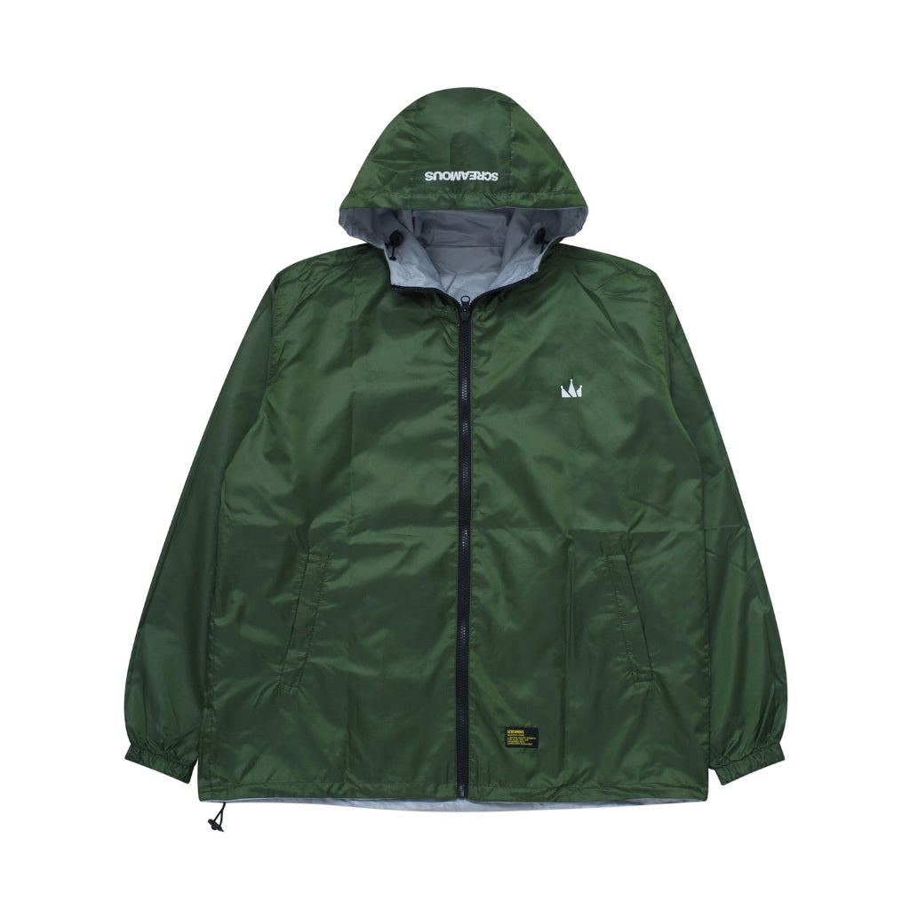 Reversible Jacket ARILE LIGHT BLUE - GREEN