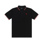 Load image into Gallery viewer, Polo Shirt CROWN LINE RED BLACK

