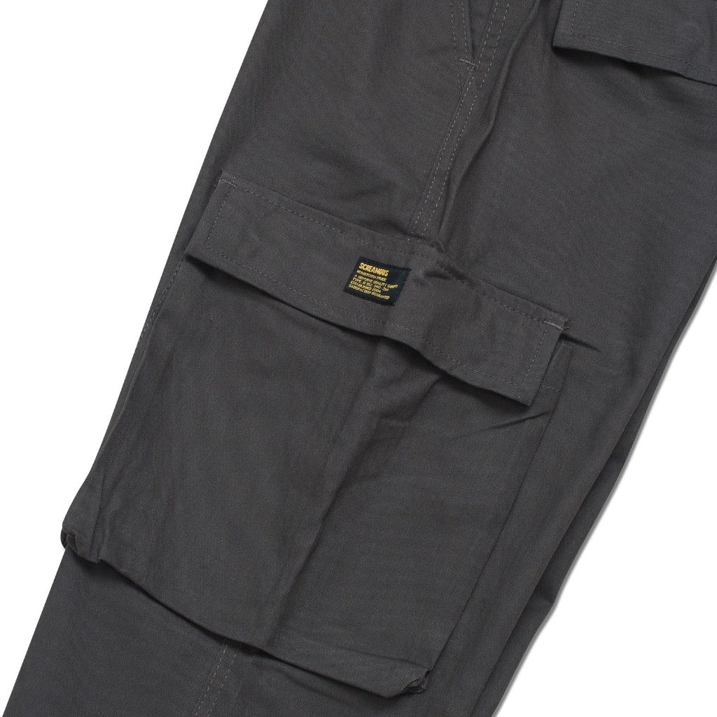 Screamous Long Pants Cargo ATLANTIC GREY Loose Fit