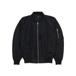 Load image into Gallery viewer, Bomber Canvas Jacket STENCIL BLACK
