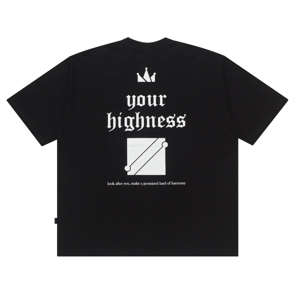 T-Shirt OVERSIZE HIGHNESS BLACK