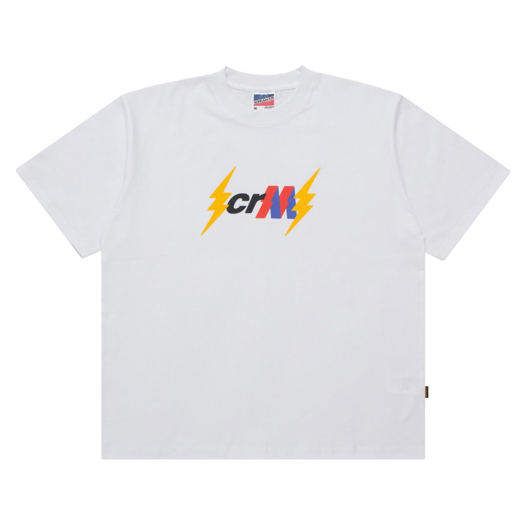 T-Shirt BOXY FIT 16s TYPEFORM and COLLECTIVE SHAPES LIGHTNING WHITE