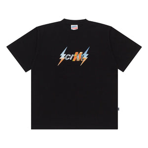 T-Shirt BOXY FIT 16s TYPEFORM and COLLECTIVE SHAPES LIGHTNING BLACK