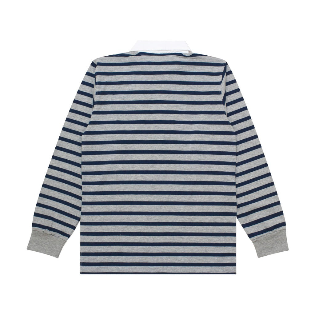 Longsleeves Polo Shirt Rugby Stripe LUTHES MISTY NAVY