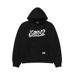 Load image into Gallery viewer, Pullover Hoodie Oversize MAZE BLACK
