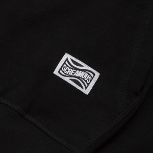 Pullover Hoodie Oversize MAZE BLACK