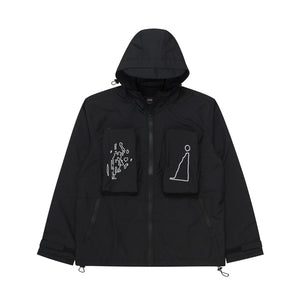 Anorak Jacket ENIGMATIC APEX FLAKE BLACK