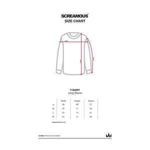 T-Shirt Longsleeves LANDSCAPE WHITE